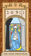 2.THE HIGH PRIESTESS. 2.ʺĹ WEST MiRa å