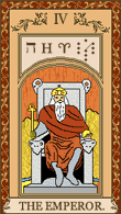 4.THE EMPEROR. (4.皇帝) WEST MiRa タロット