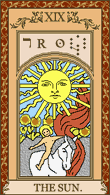 19.THE SUN. （19.太陽） WEST MiRa タロット